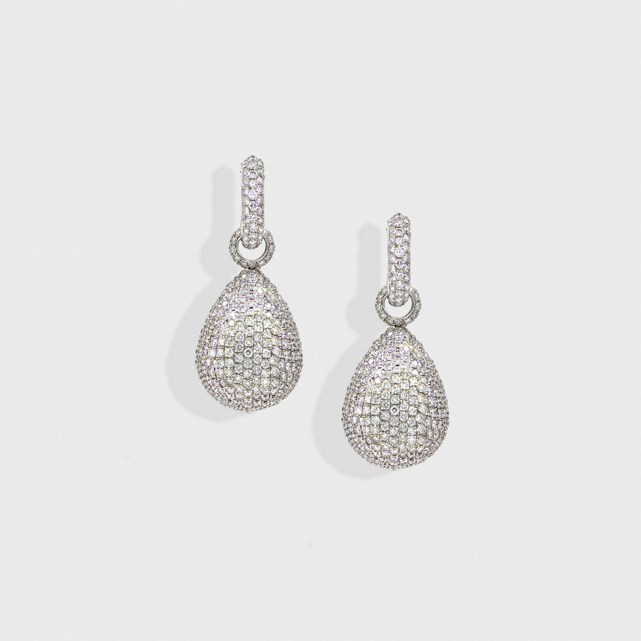Naksatra Diamond Drop Earrings - Default Title (CONER0296)