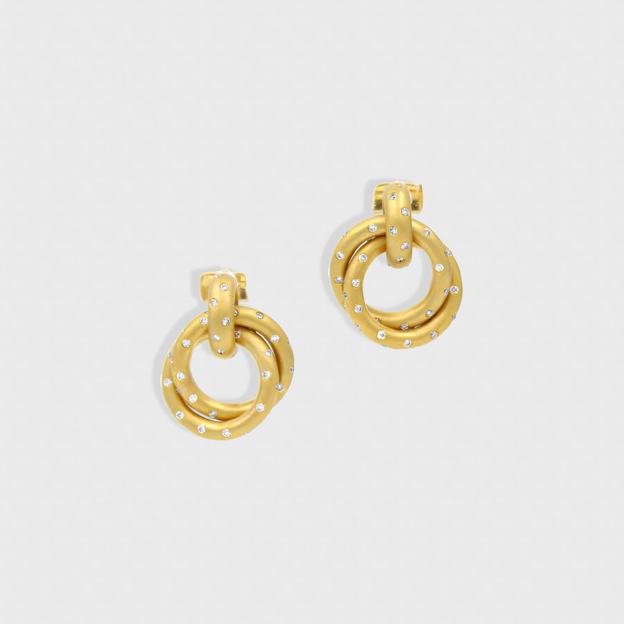Hiravani Diamond Earrings - Default Title (CONER0682)