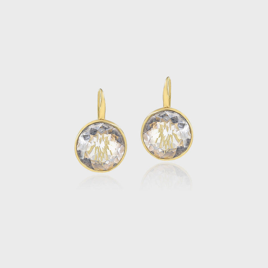 Lavanya Rock Crystal Earrings - Default Title (CONER0708)
