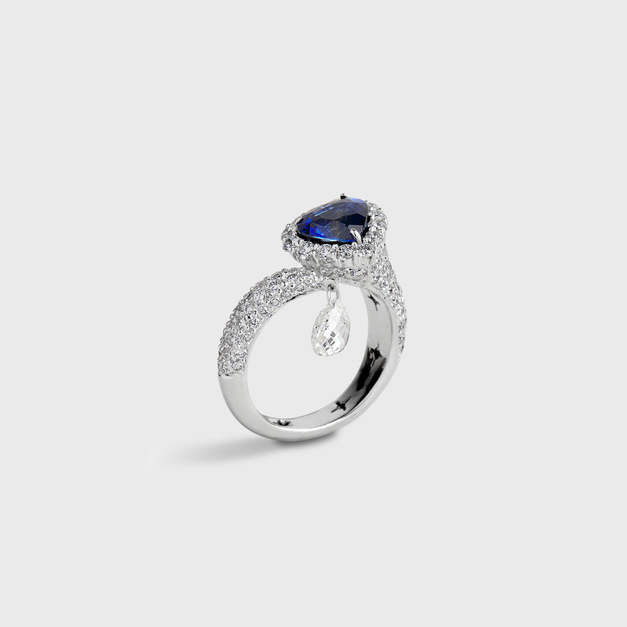 Dabeet Blue Sapphire Ring
