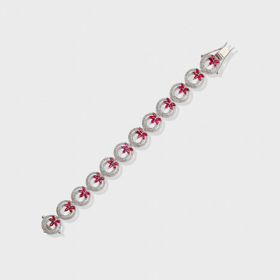 Ruby and Diamond Bracelet