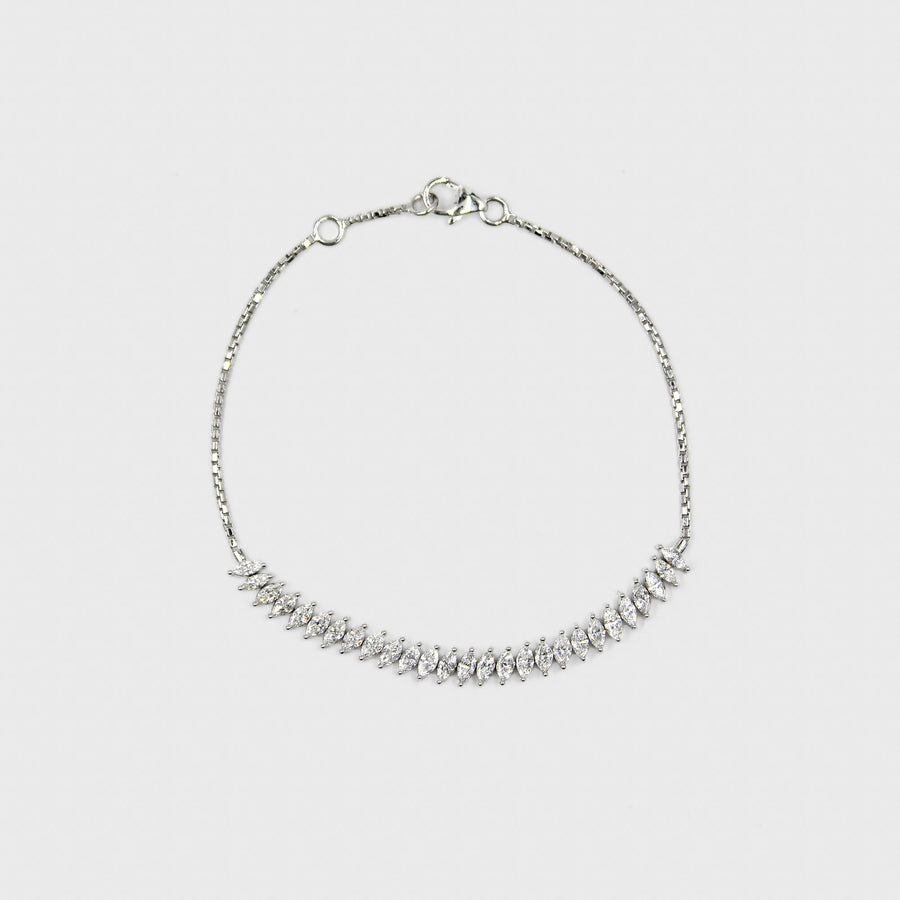 Maharatna Diamond Soft Bracelet - Default Title (CONBR0323)