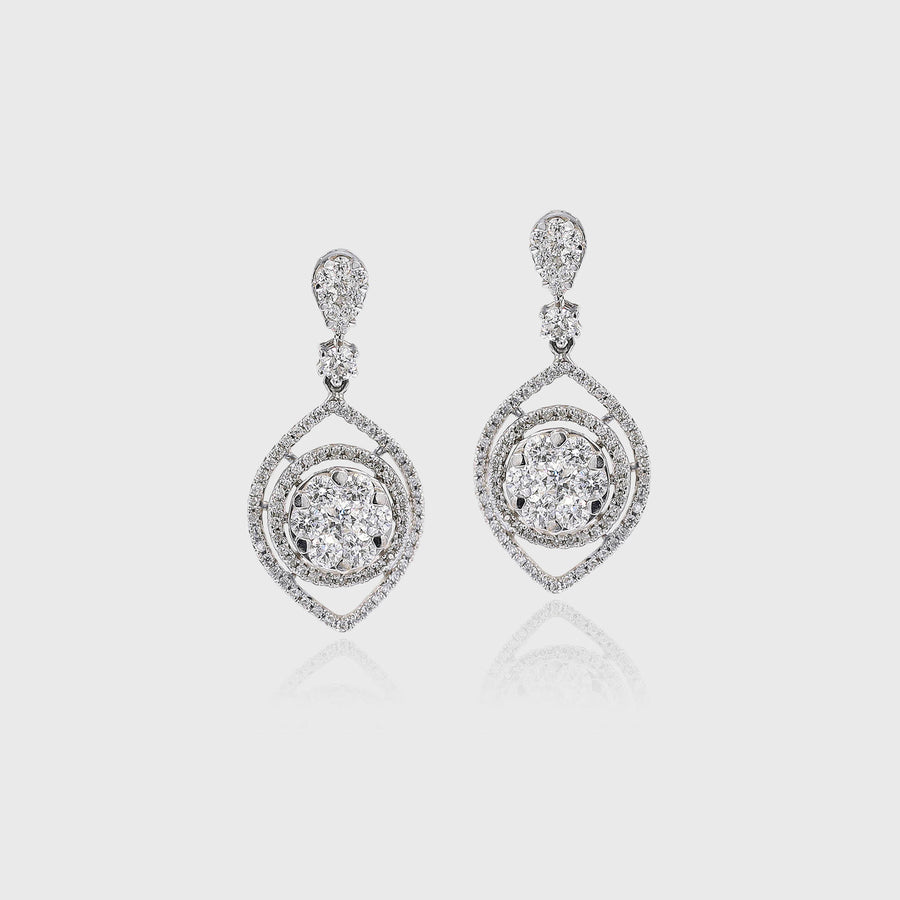 Kanti Diamond Earrings - Default Title (CONER0704)