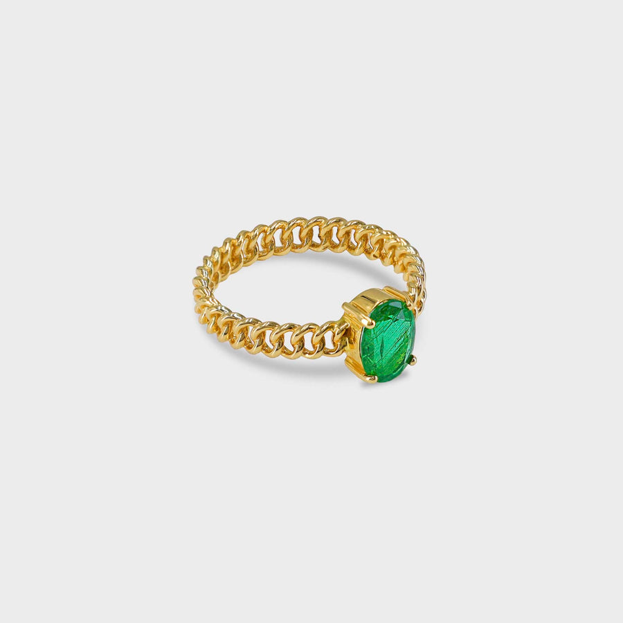 Shrenkhala Emerald Ring - Default Title (CONRG0587)