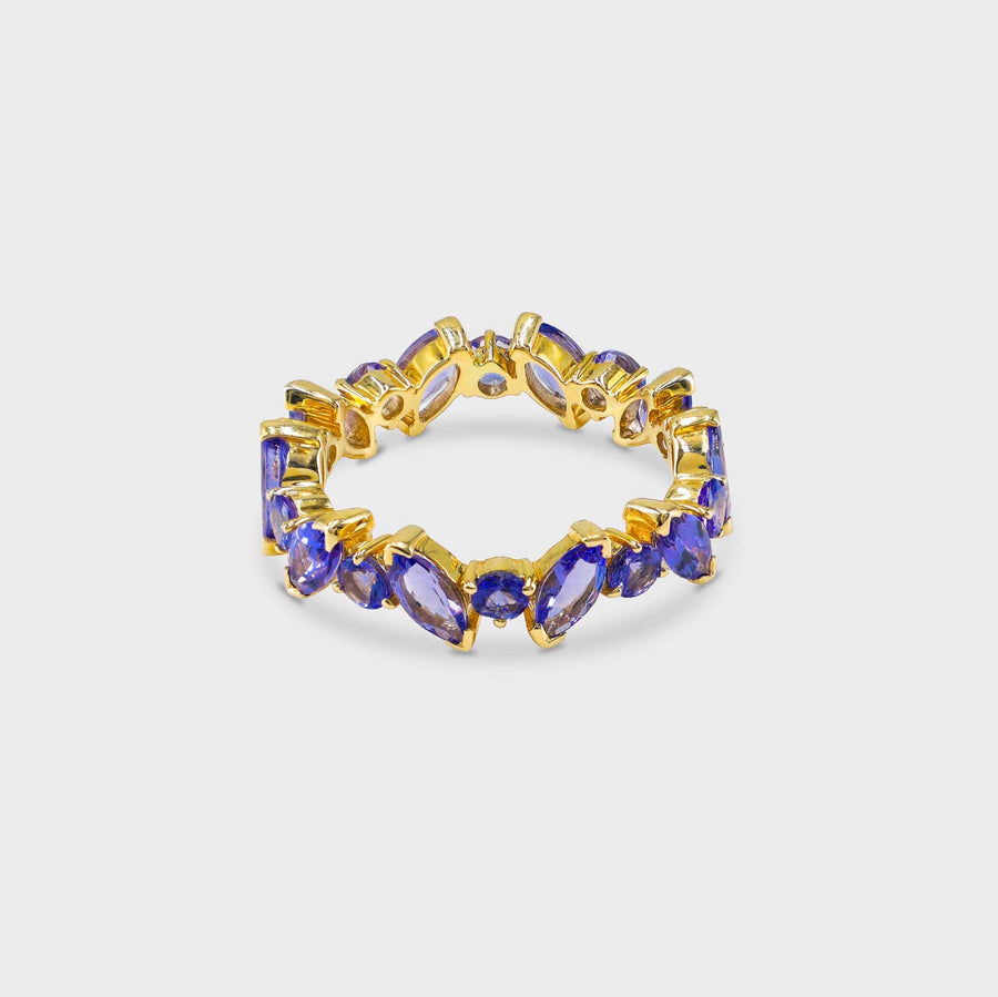 Sneh Tanzanite Band Ring - Default Title (CONRG0590)