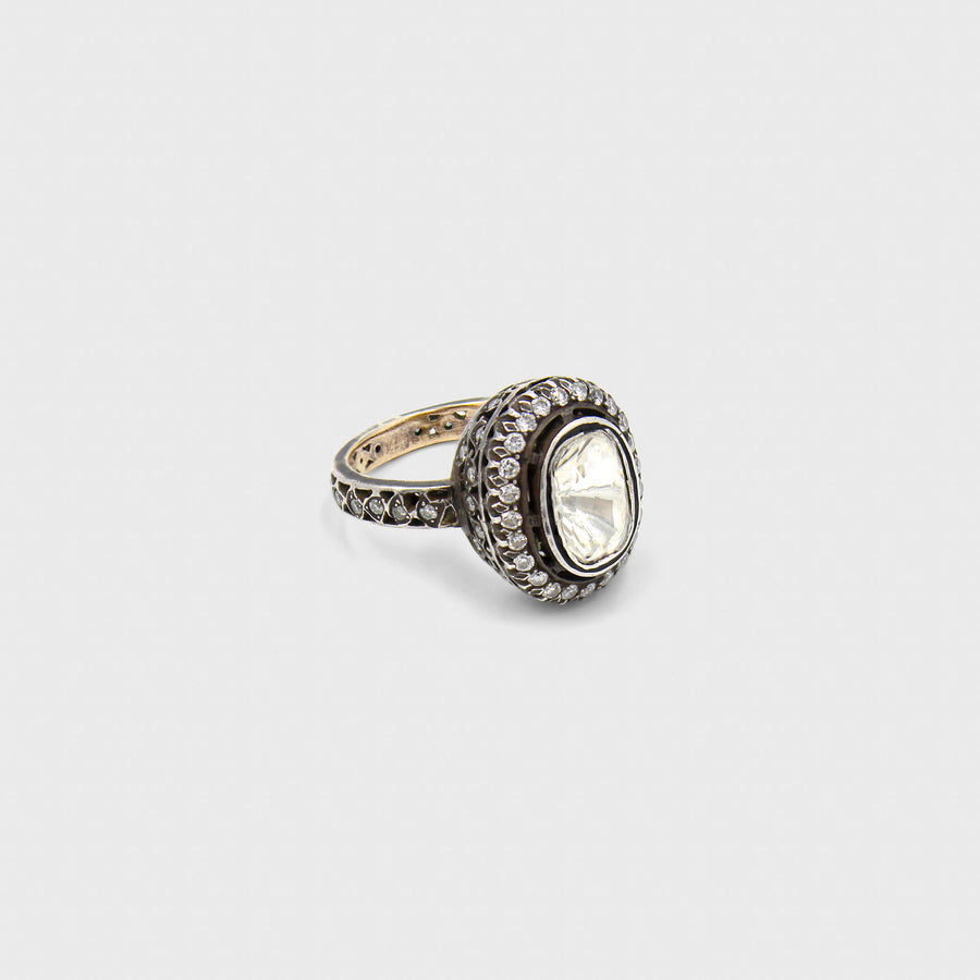 Rajat Diamond Ring - Default Title (INDRG0047)