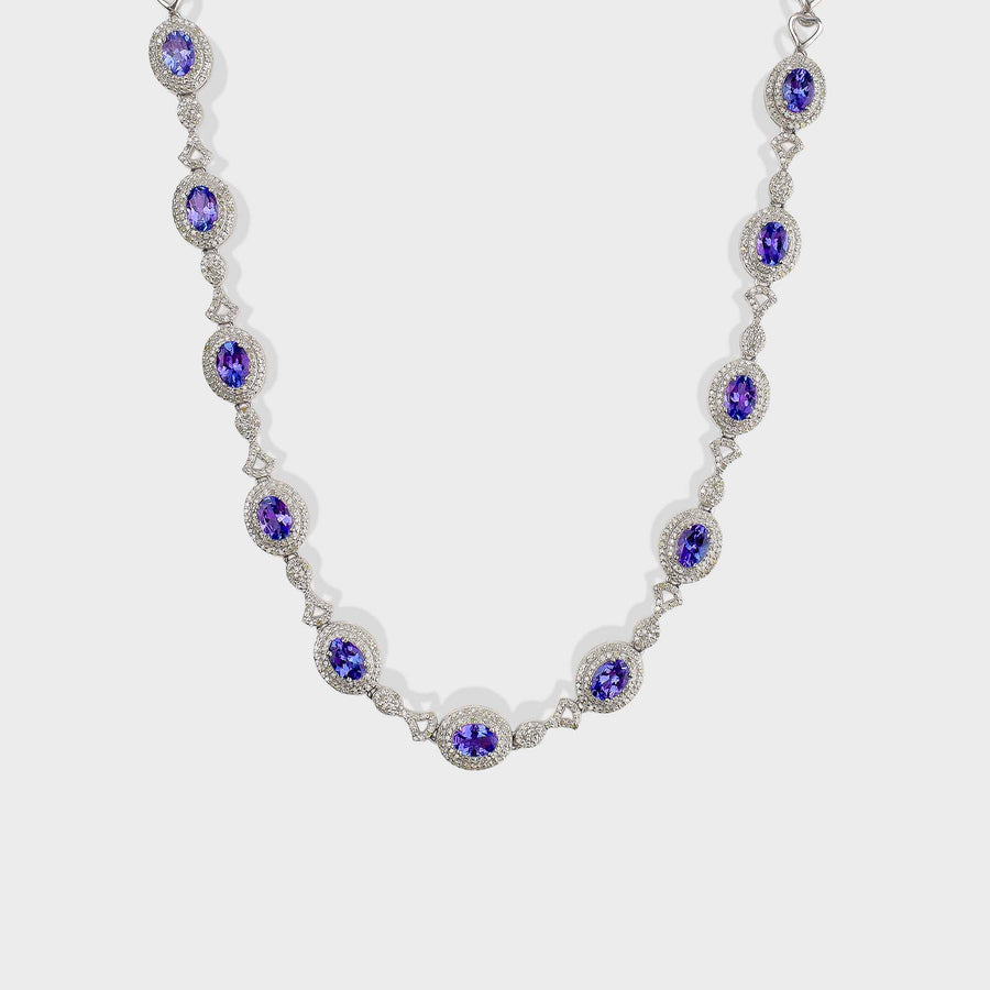 Tanzanite and Diamond Set
