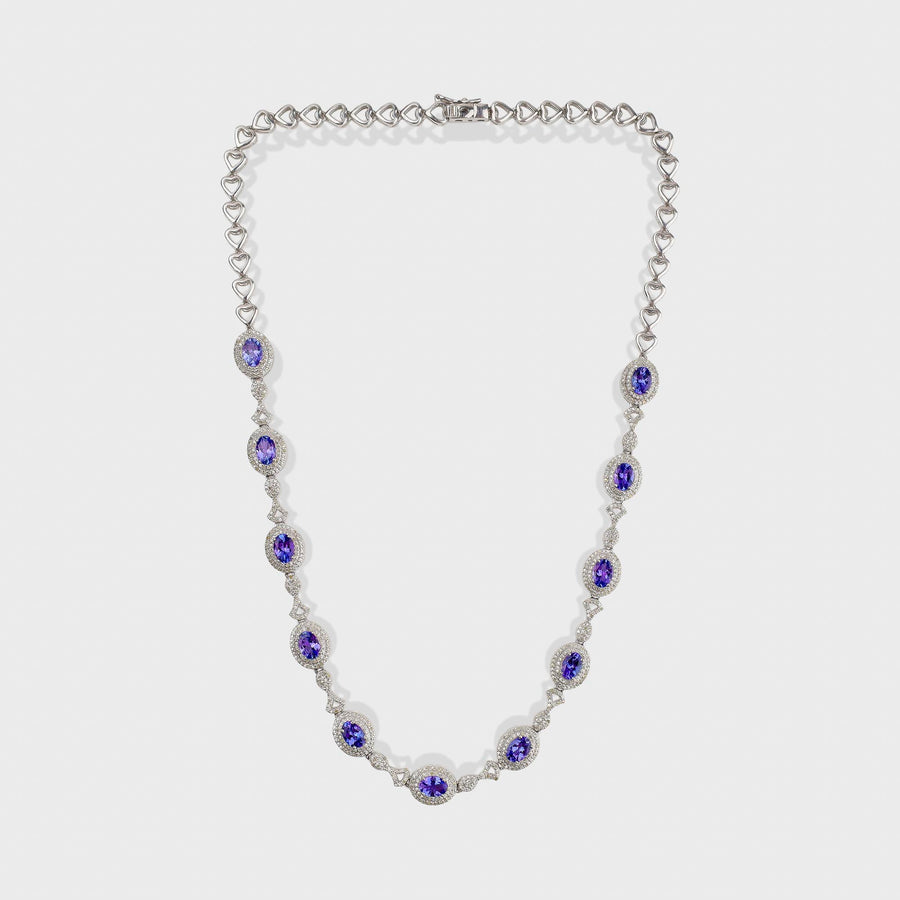 Tanzanite and Diamond Set