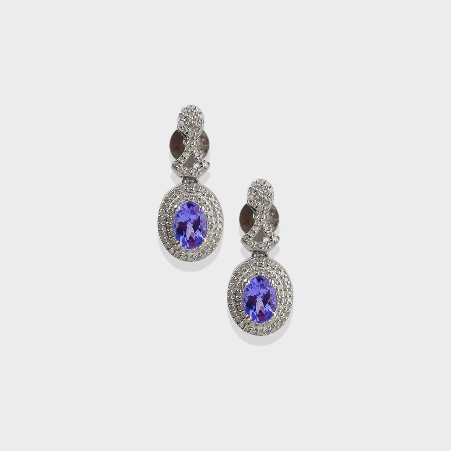 Tanzanite and Diamond Set