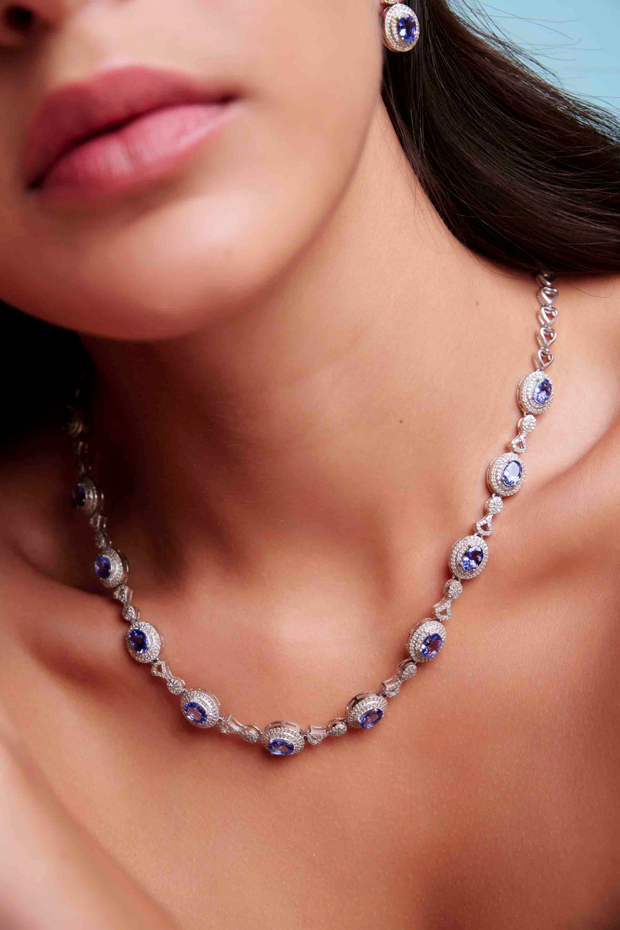Tanzanite and Diamond Set