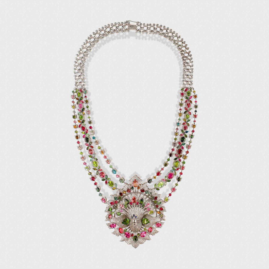 Diamond and Tourmaline Set