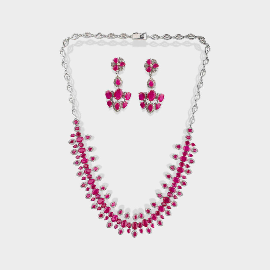 Ruby and Diamond Set
