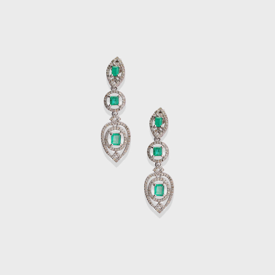 Emerald and Diamond Necklace
