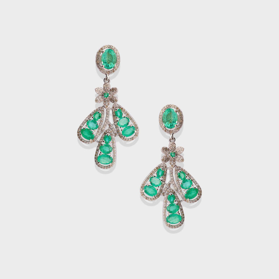 Emerald and Diamond Necklace