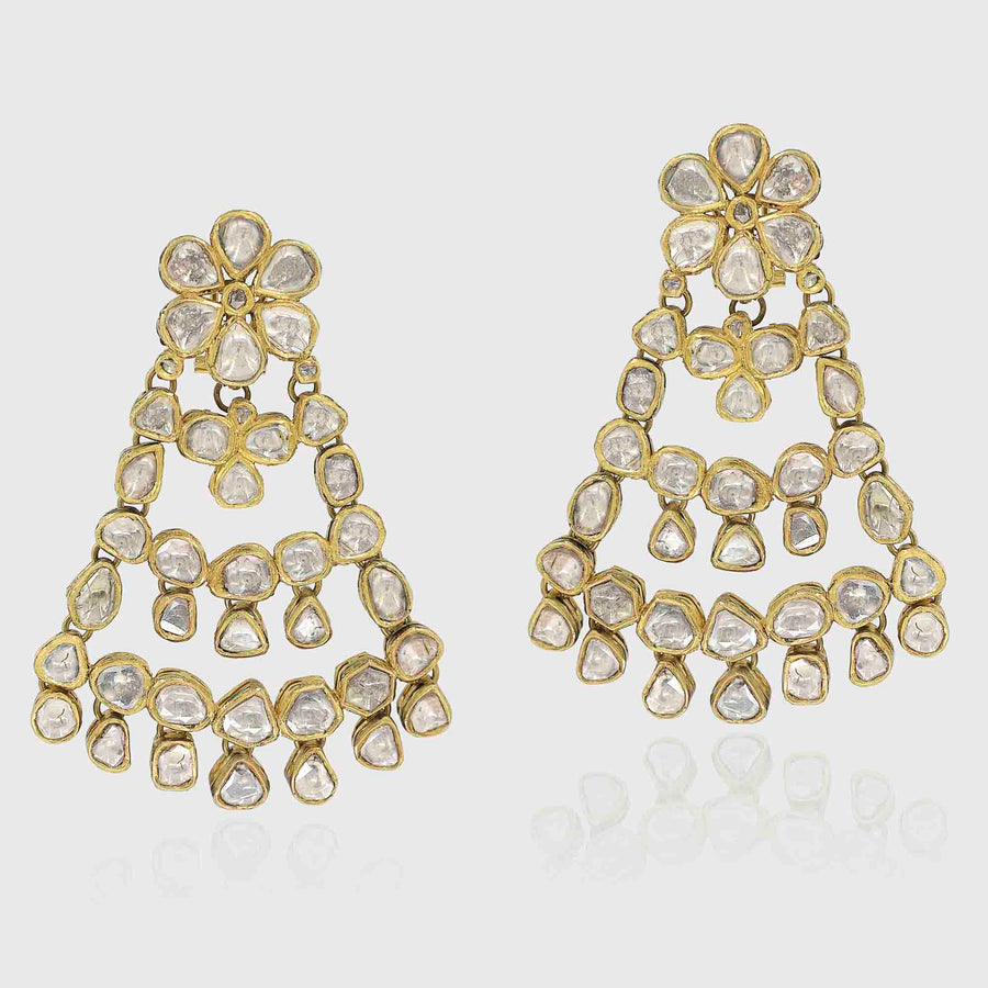 Sopan Diamond Earrings - Default Title (RAJER0146)