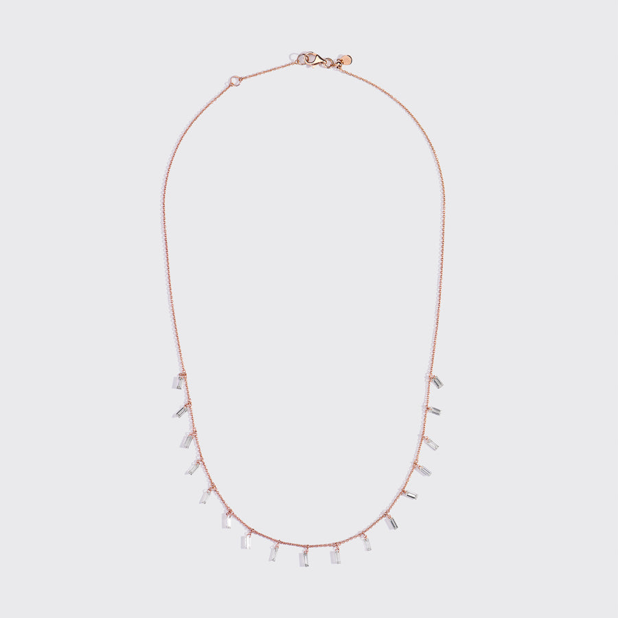 Mira Rose Gold Necklace