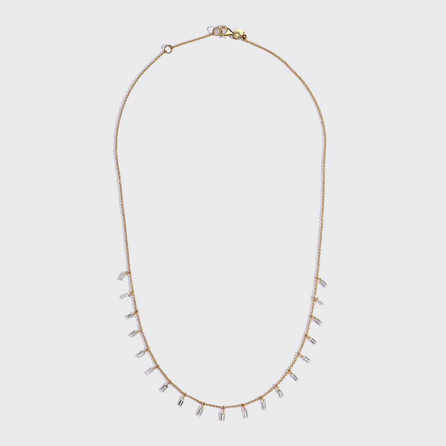 Mira Yellow Gold Necklace