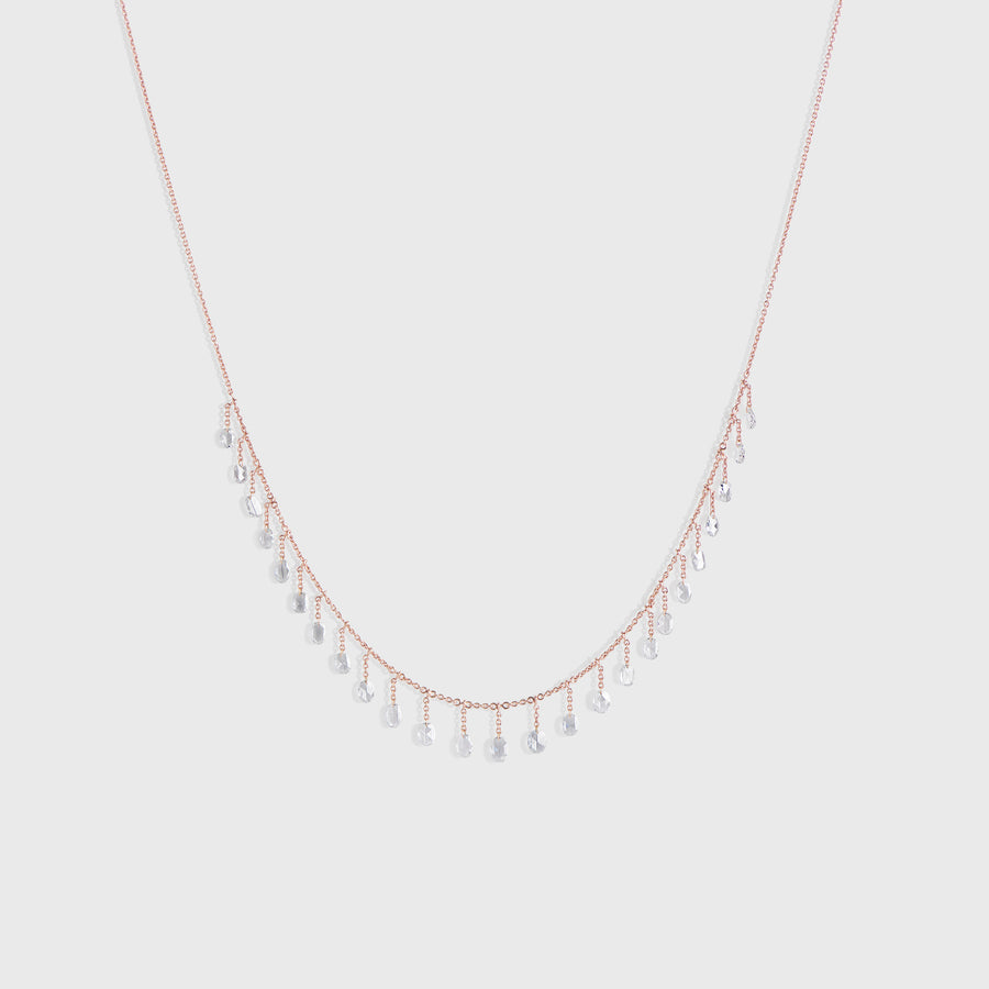 Chahan Rose Cut Diamond Necklace