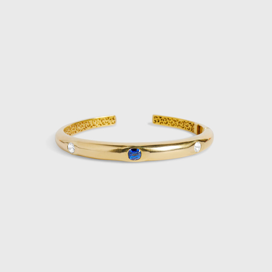 Jagesh Blue Sapphire and Diamond Bracelet