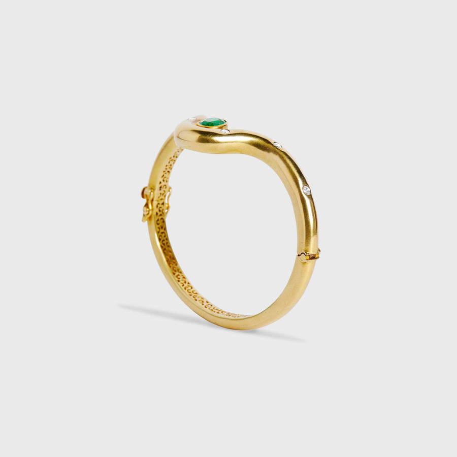 Jai Emerald and Diamond Bracelet