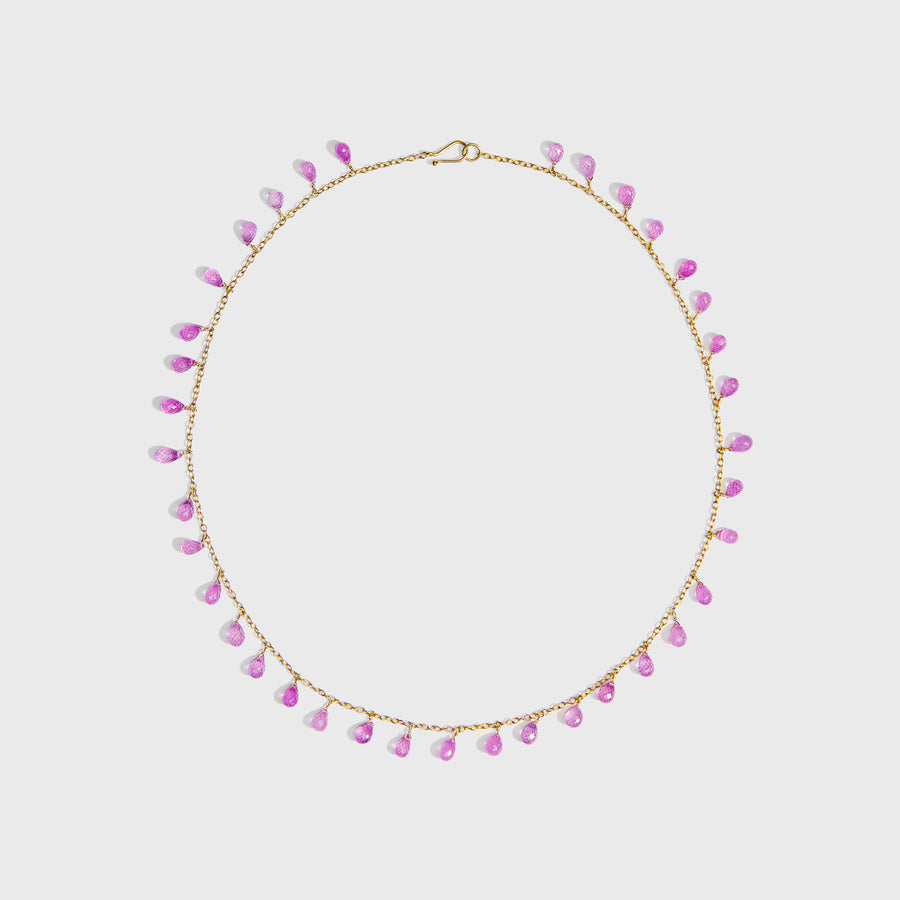 Vindu Pink Sapphire Necklace