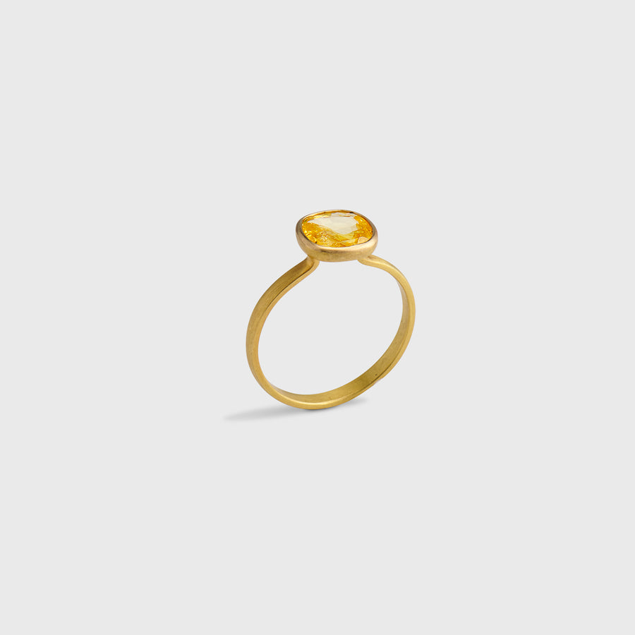 Dhara Yellow Sapphire Ring