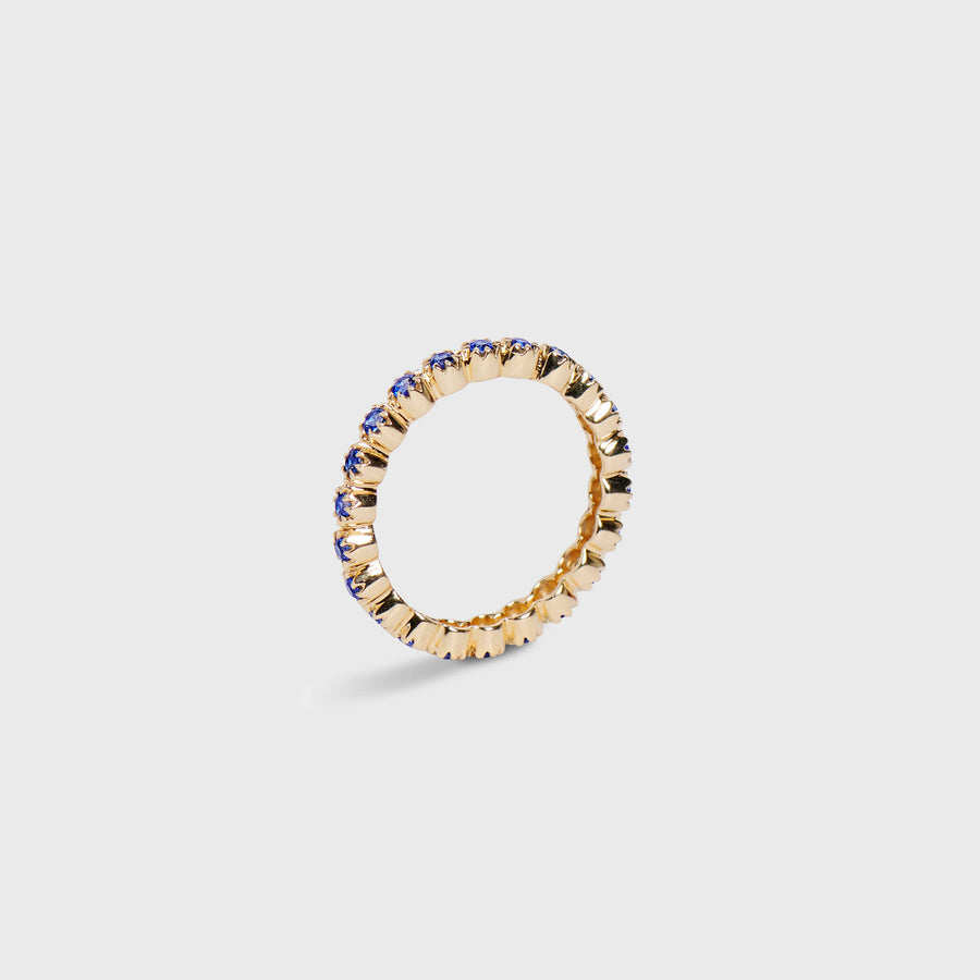 Indrajit Blue Sapphire Band Ring
