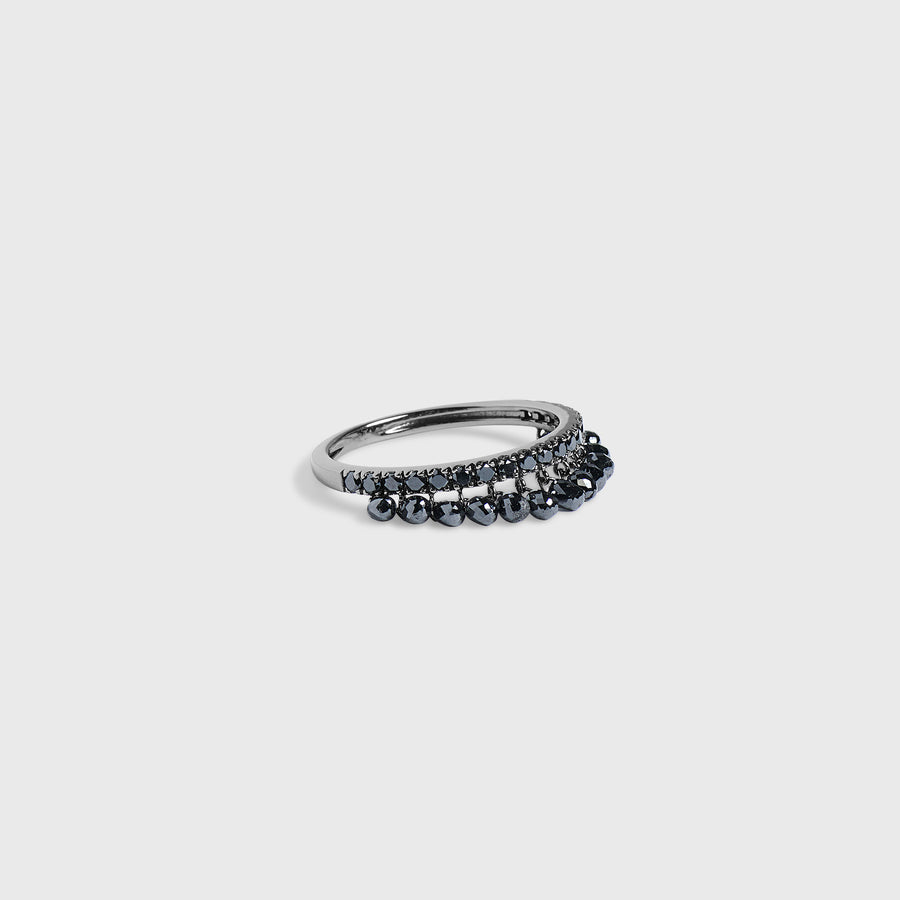 Aravind Black Diamond Ring